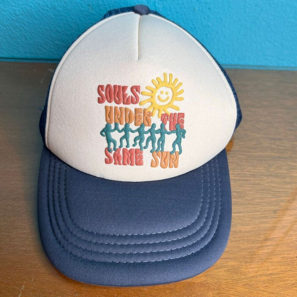Cotton on trucker graphic hat souls under the same sun